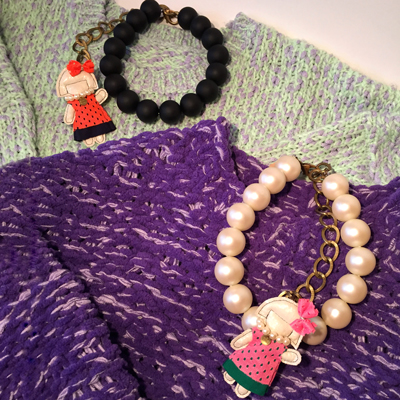 おませちゃんチャンキービーズネックレス